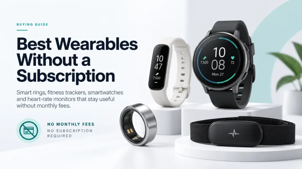 Best Wearables Without a Subscription